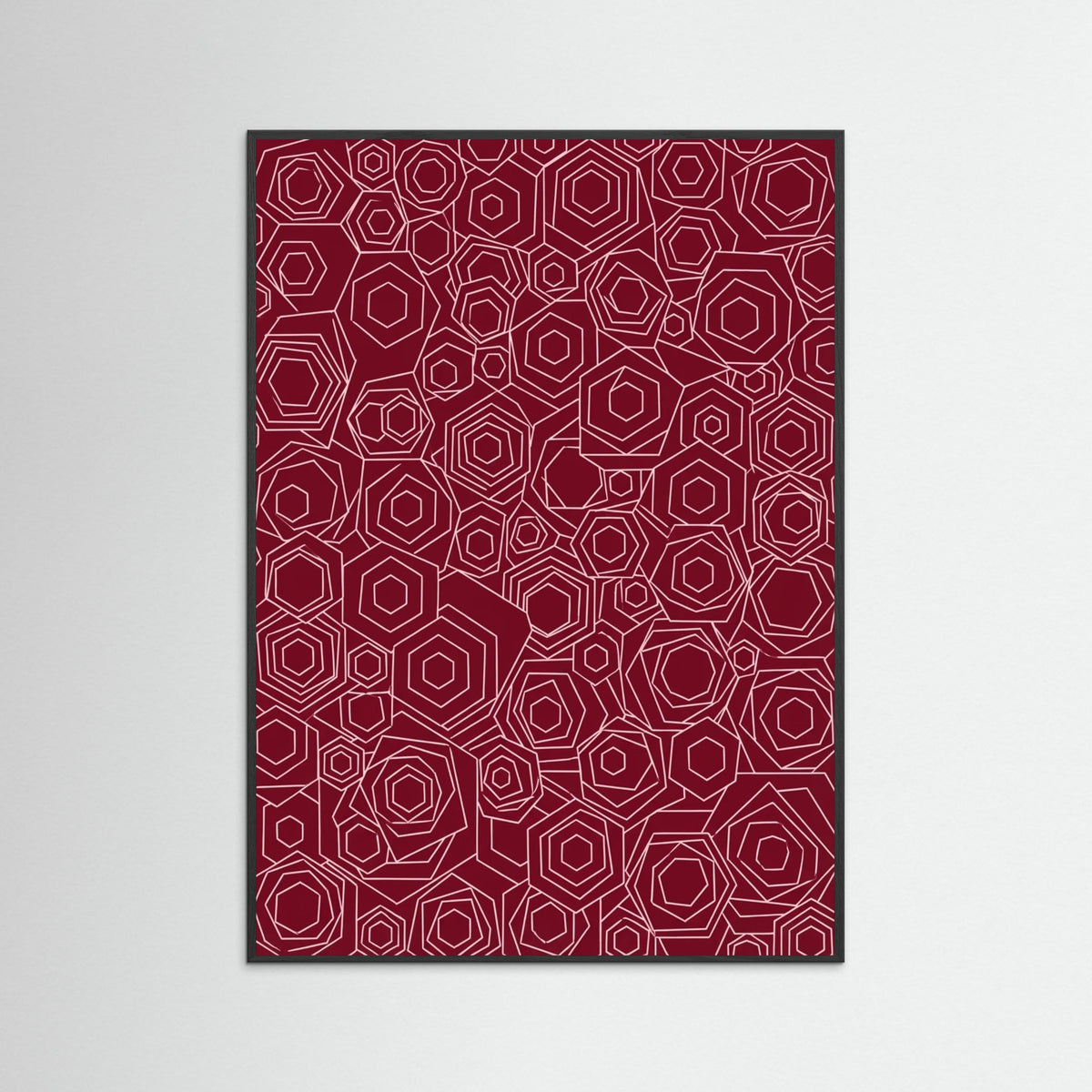 Black Wood Crimson Entanglement