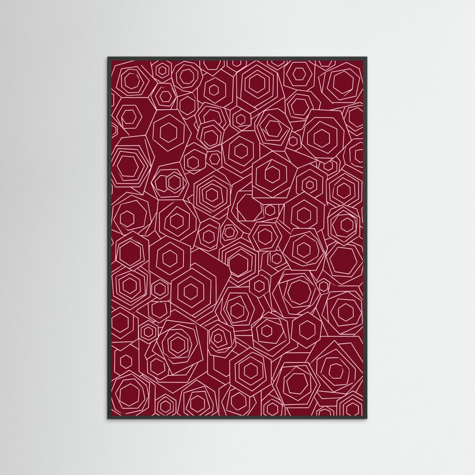 Black Wood Crimson Entanglement