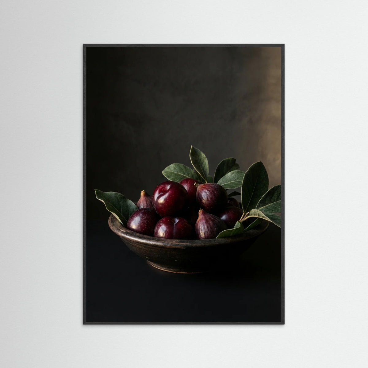 Black Wood Crimson Stillness