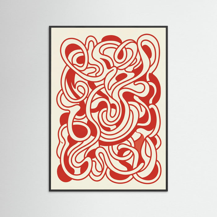 Black Wood Crimson Structure