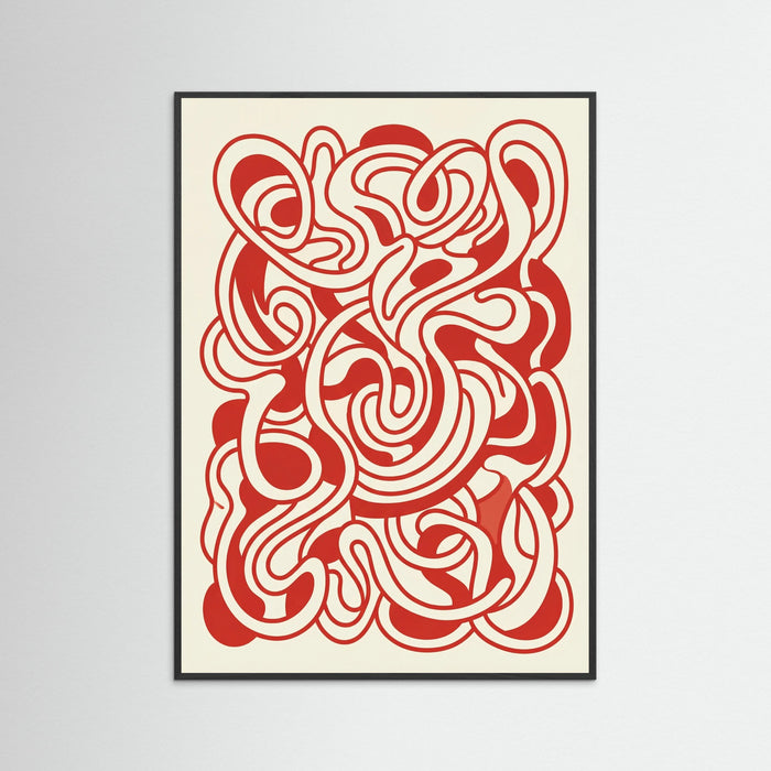 Black Wood Crimson Structure