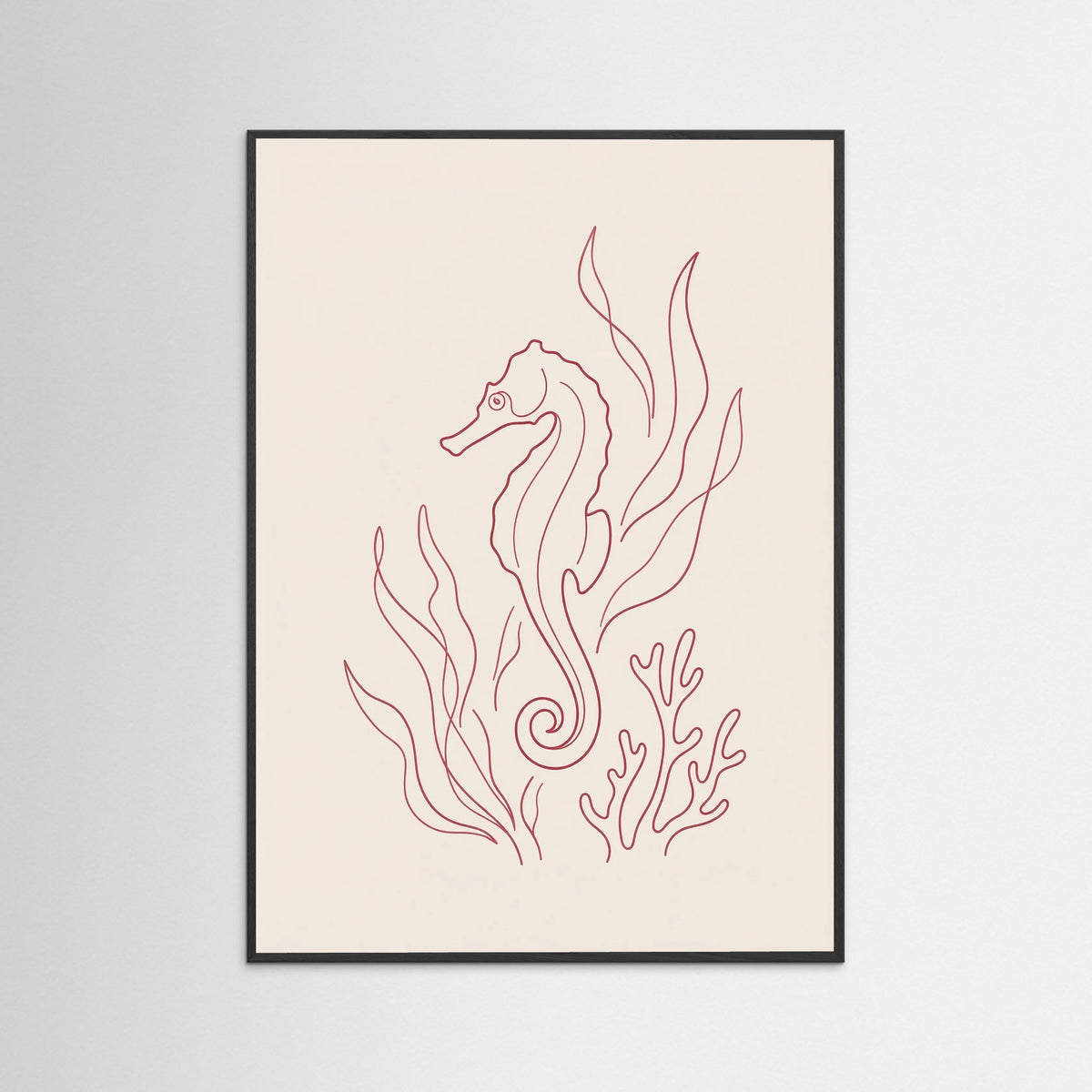 Black Wood Crimson Swimmers