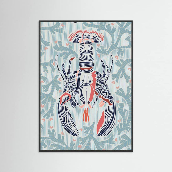 Crustacean Core mint Poster – poster and art print