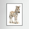 Black Wood Curious Giraffe Calf