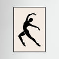 Black Wood Cut out Figure