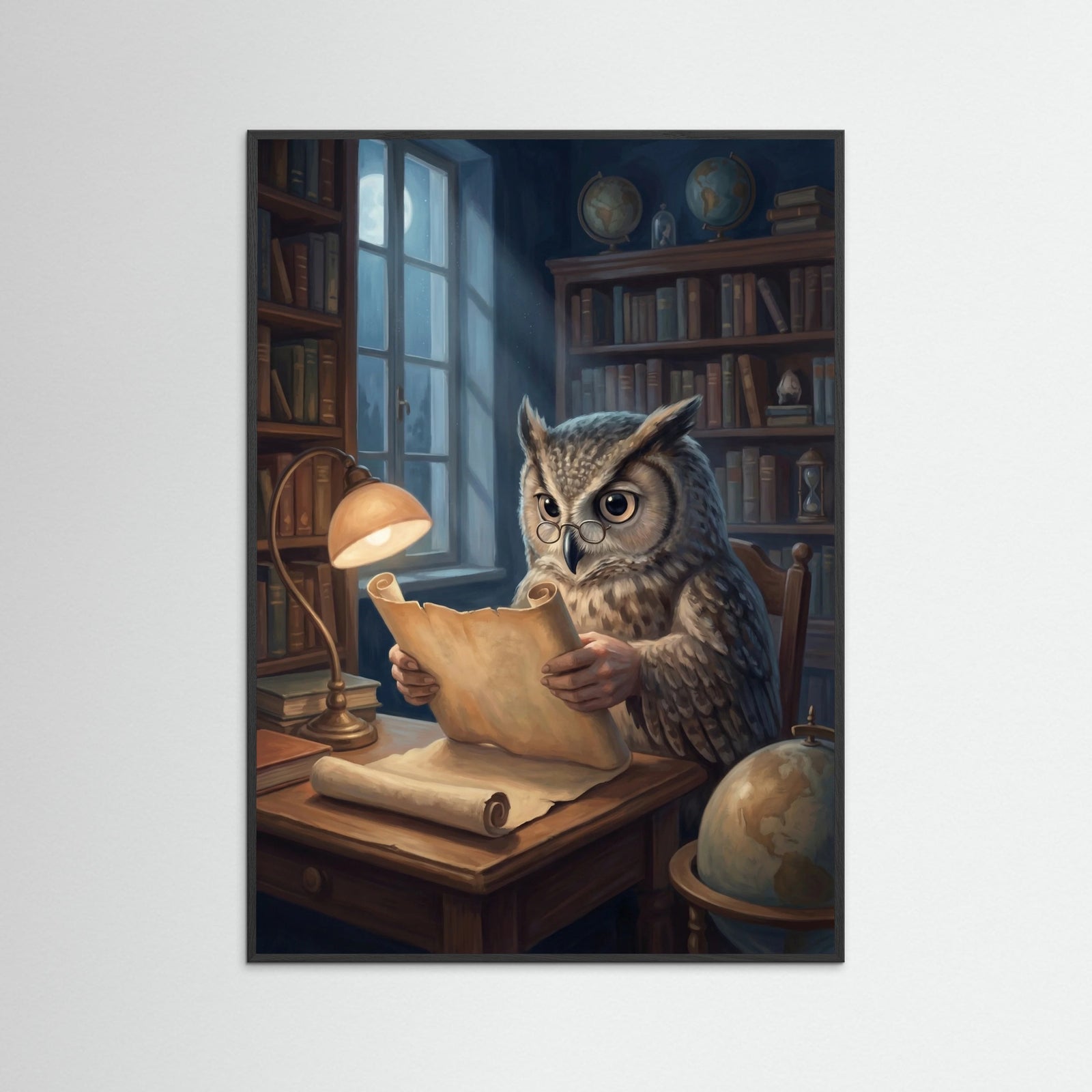 Black Wood Dachshund Stroll