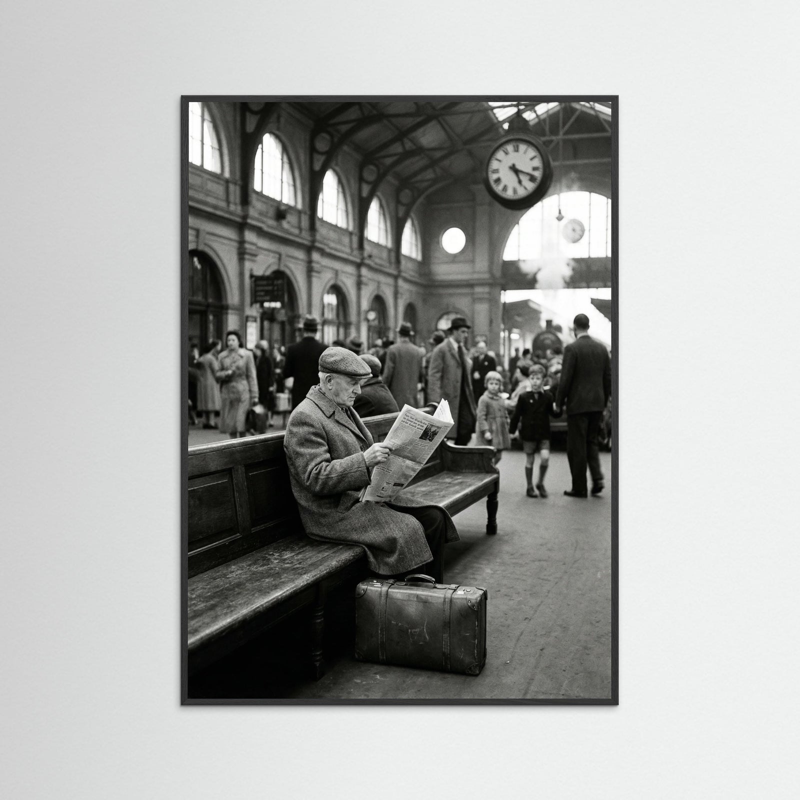 Black Wood Dalmatian Daydream