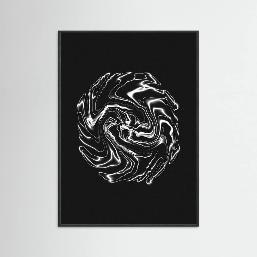 Plakat Data Points XI – plakat i druk artystyczny