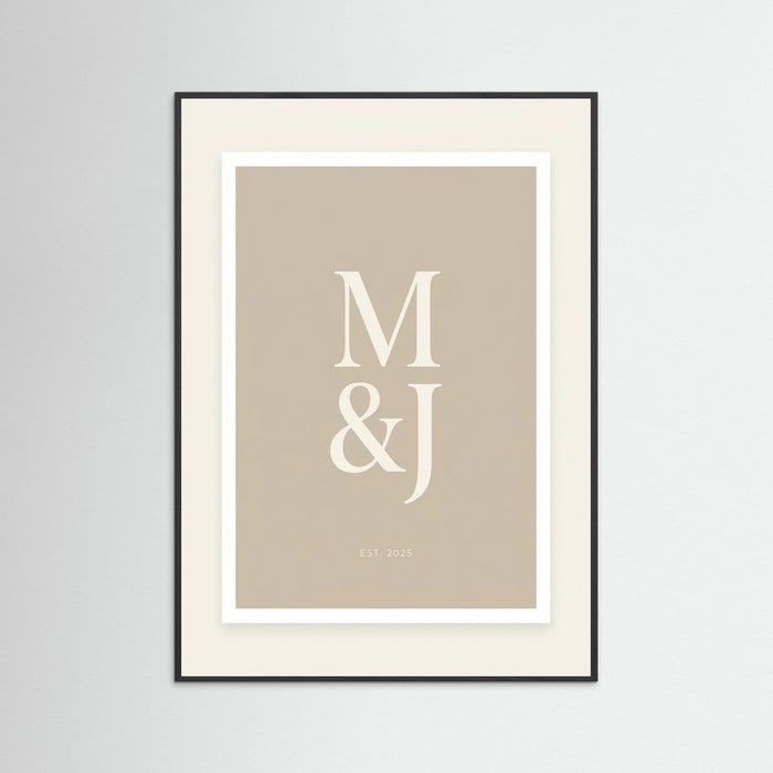 Black Wood Date Elegance
