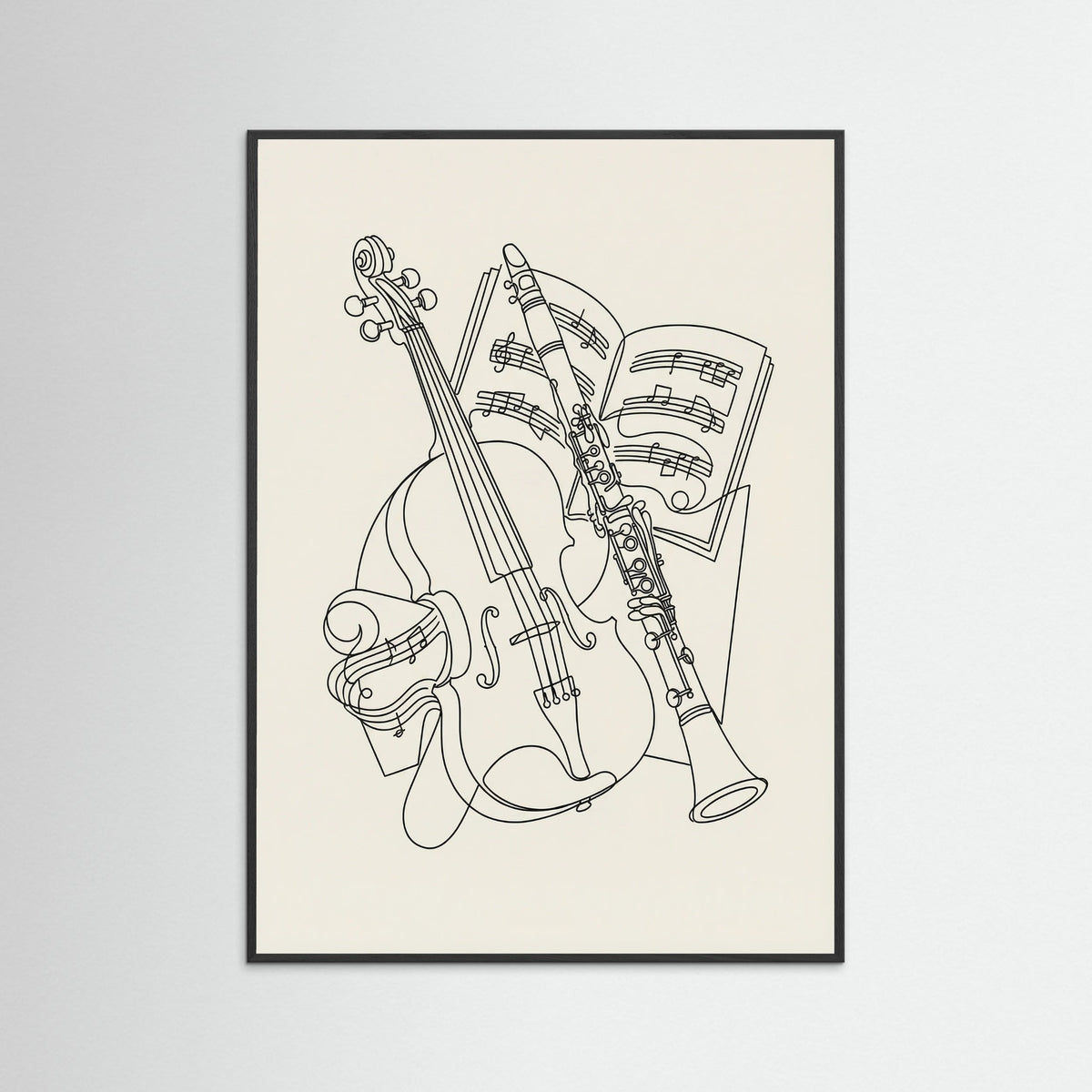 Black Wood Deconstructed Gaze