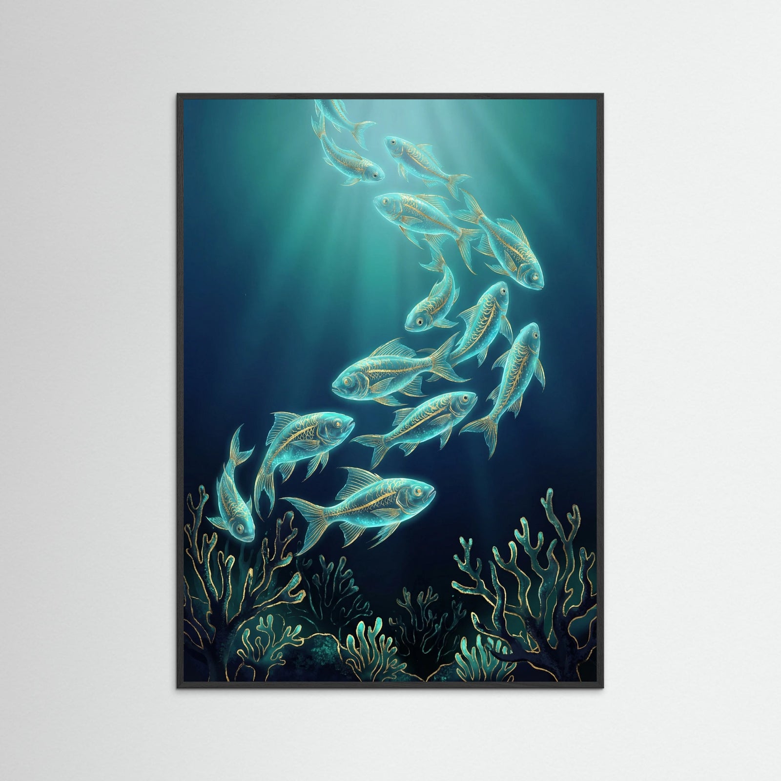 Black Wood Deep Sea Luminescence