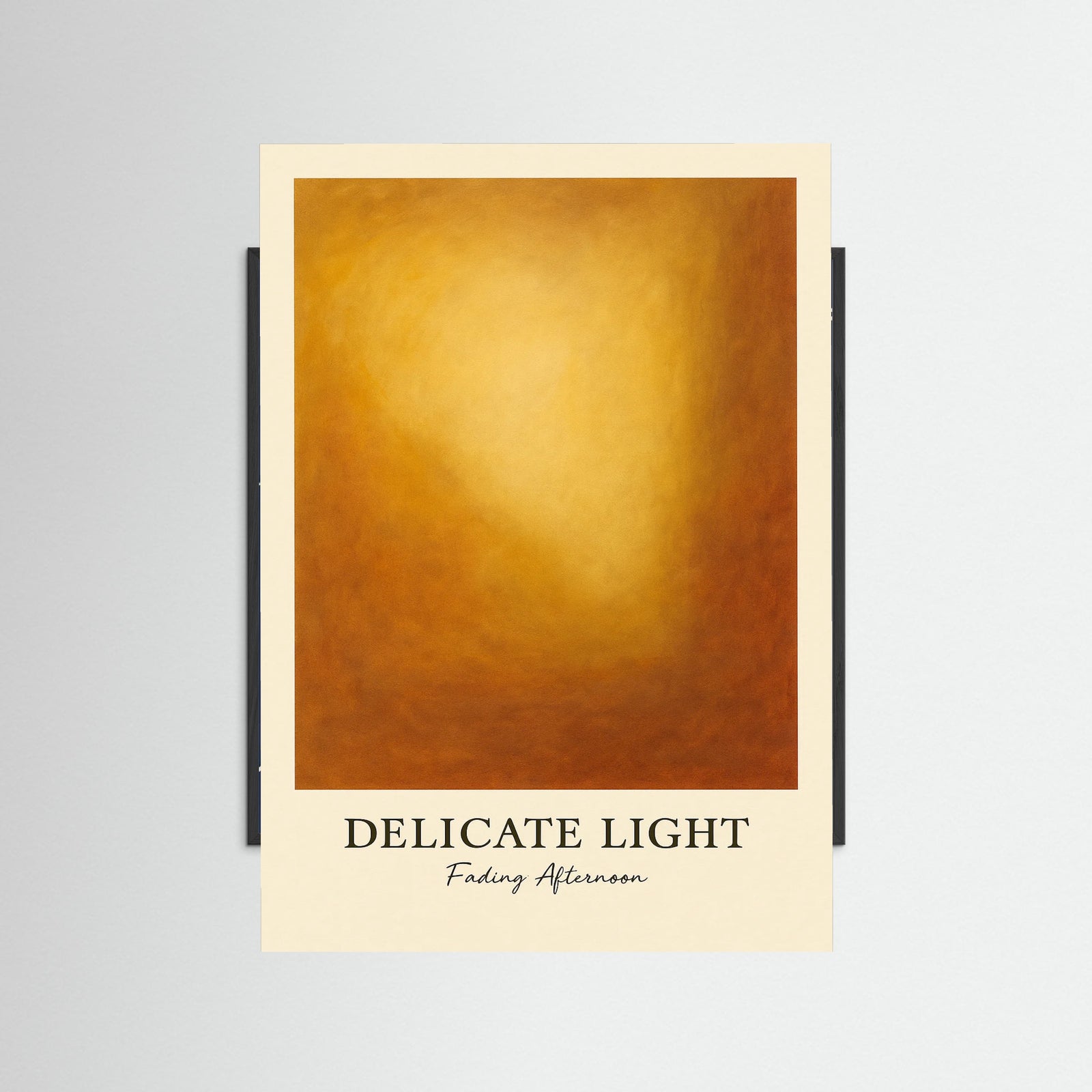 Black Wood Delicate light