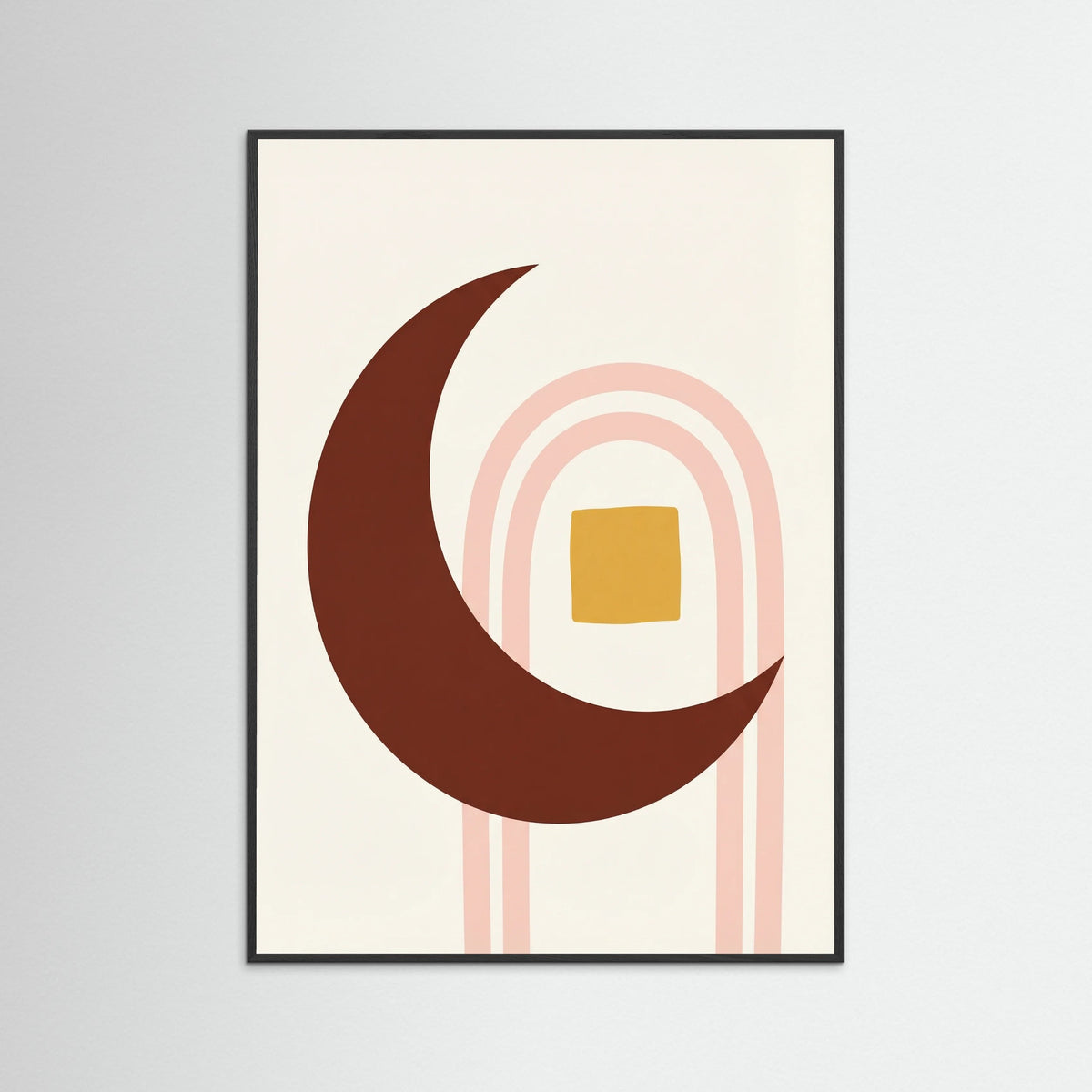 Black Wood Desert Arches