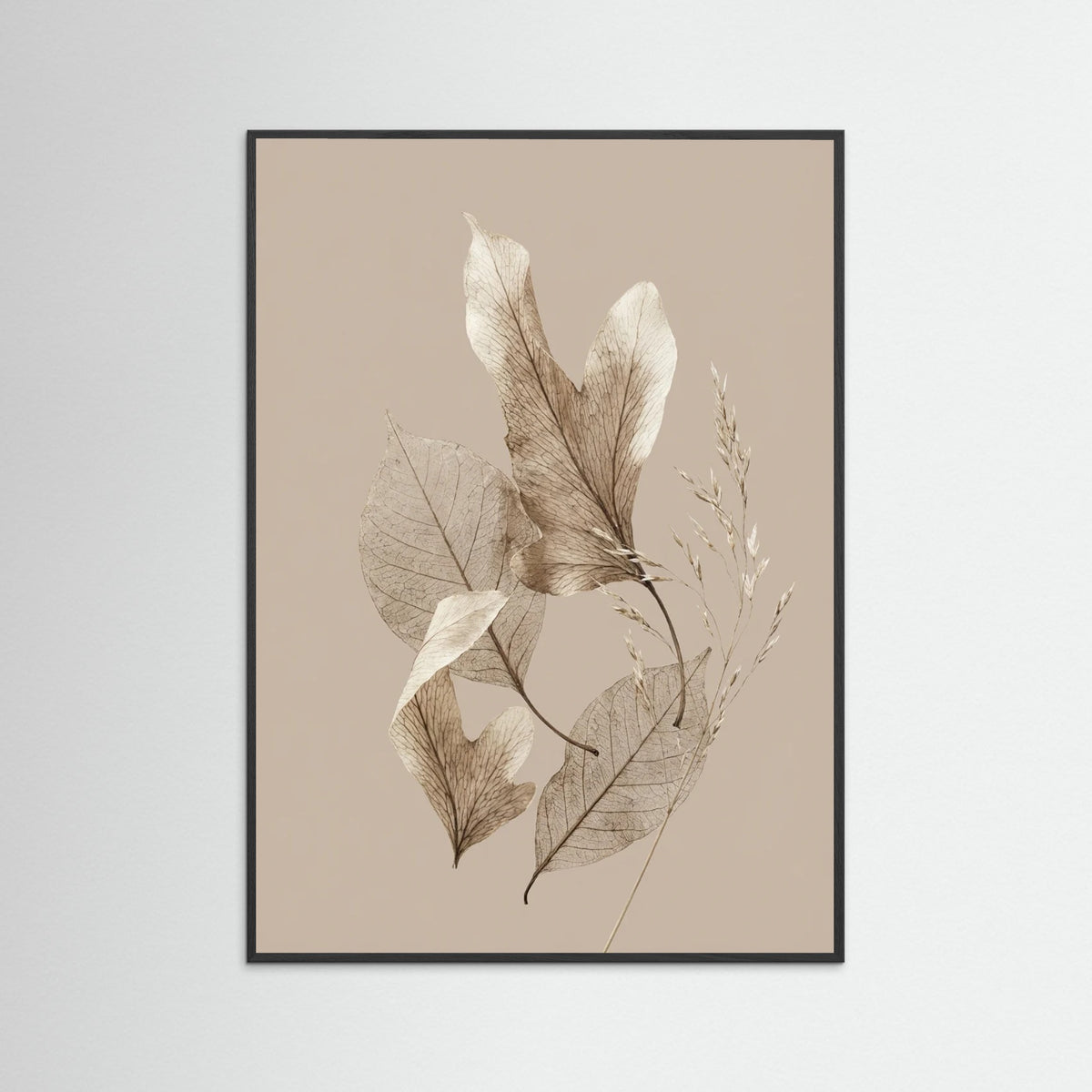Black Wood Desert Bloom