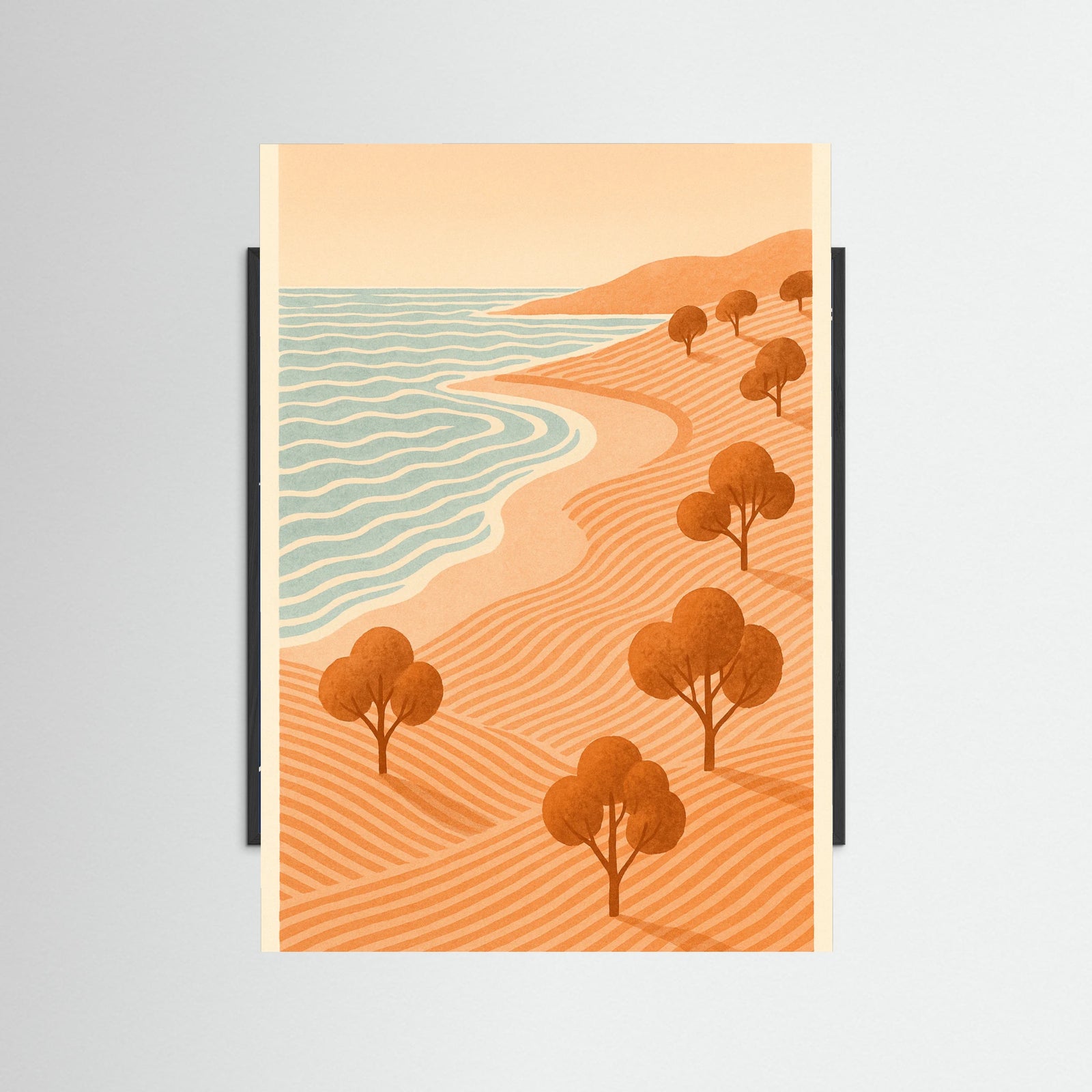Black Wood Desert Ethereal
