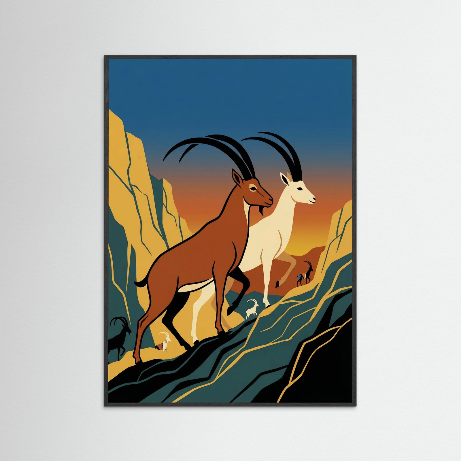Black Wood Desert Hounds