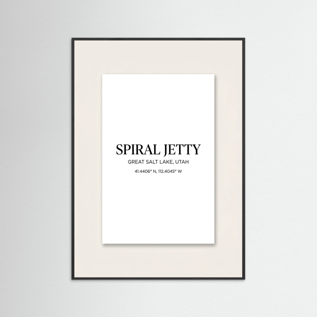 Black Wood Desert Icon