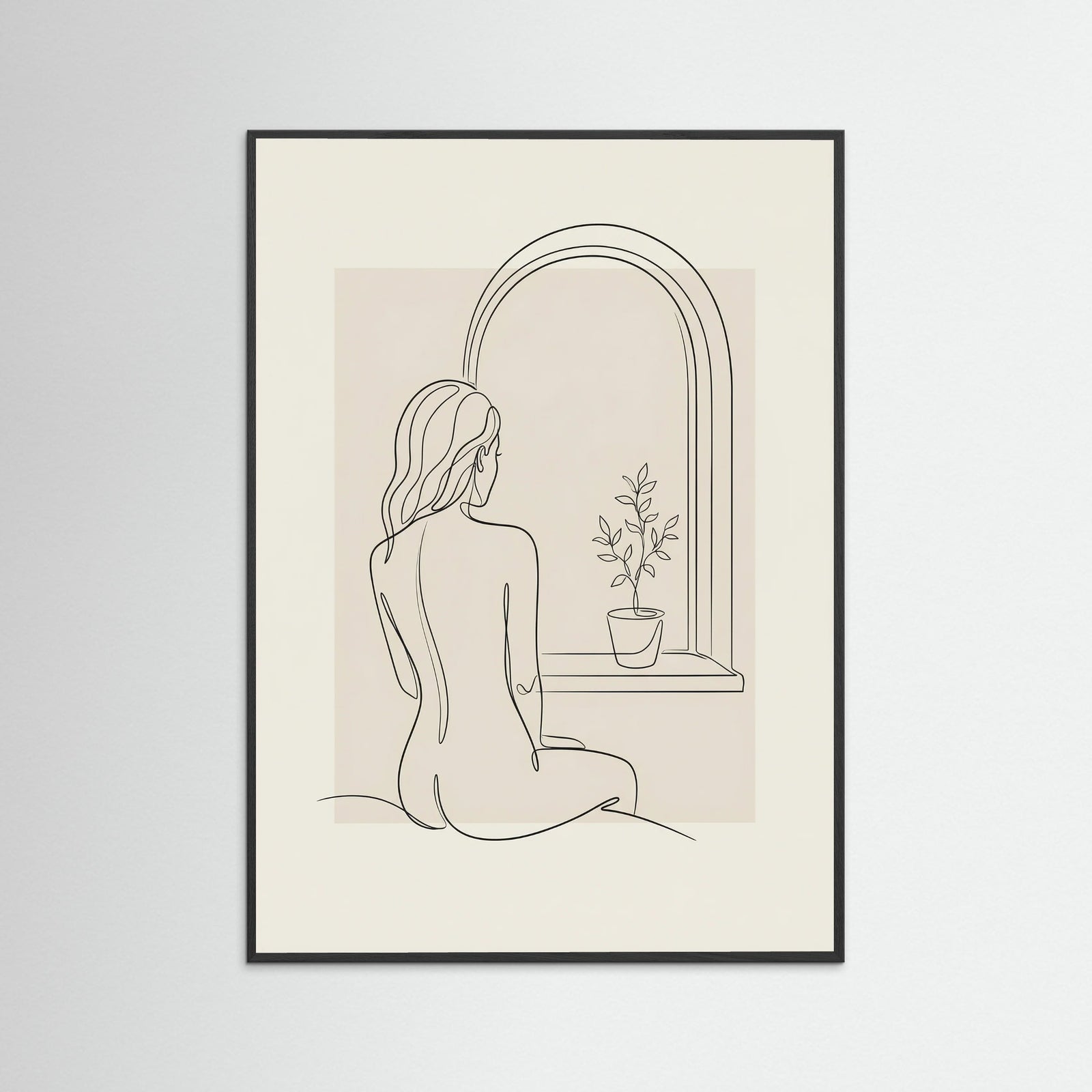 Black Wood Dreamy Curves