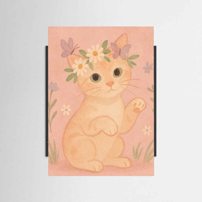 Black Wood Dreamy Kitten