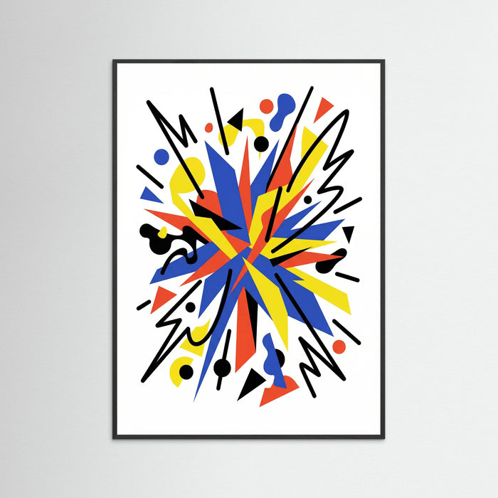 Black Wood Dynamic Abstract Symphony