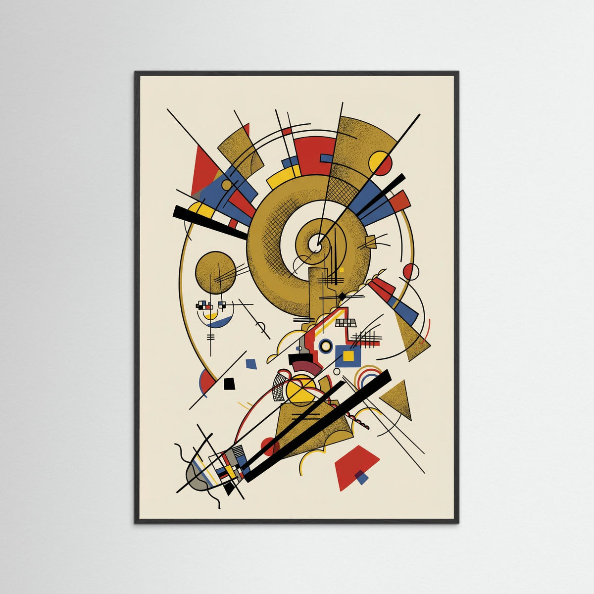 Black Wood Dynamic Geometricism