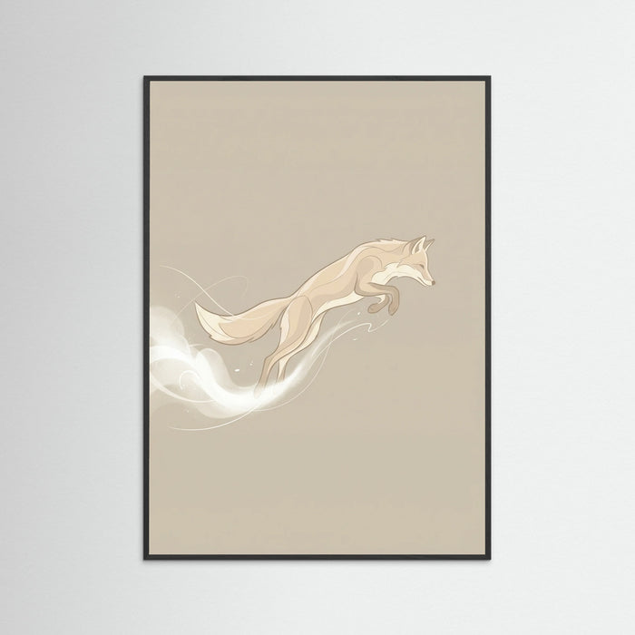 Dynamic Racquet Splash – plakat og kunsttryk