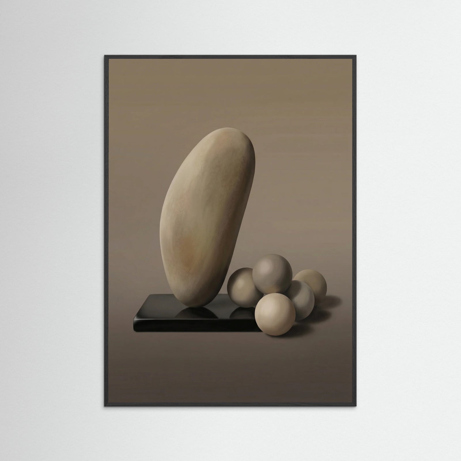 Black Wood Earthen Forms