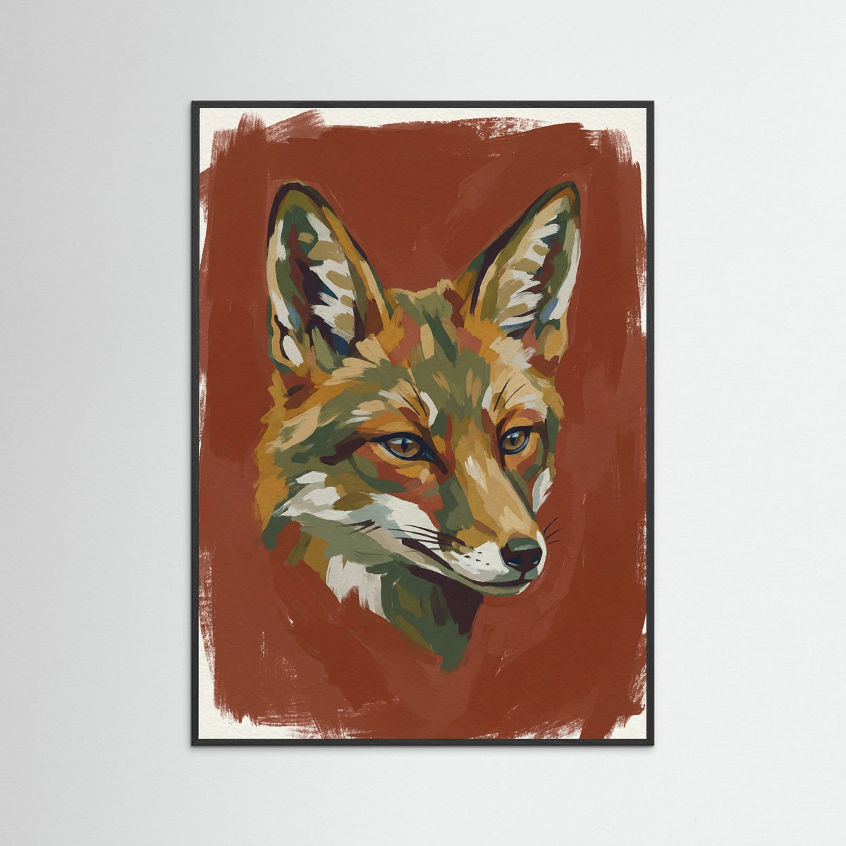 Black Wood Earthen Mask