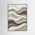 Black Wood Earthy Contours
