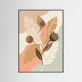 Black Wood Earthy Petals