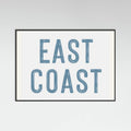East Coast - Horizontal Poster – poster and art print