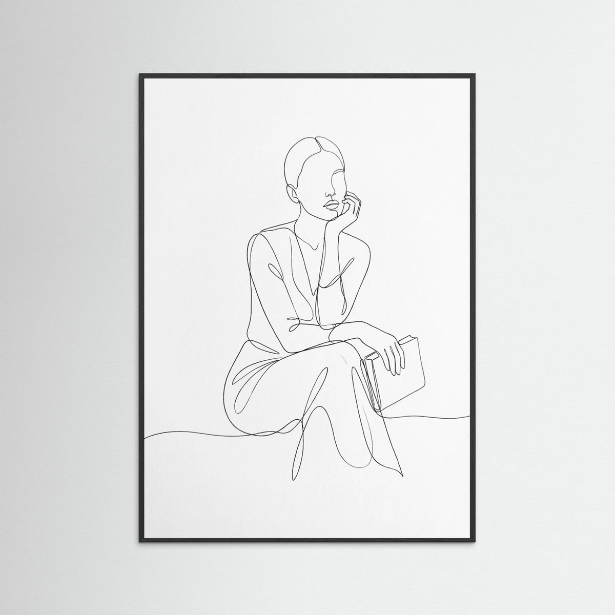 Black Wood Elegant Silhouette