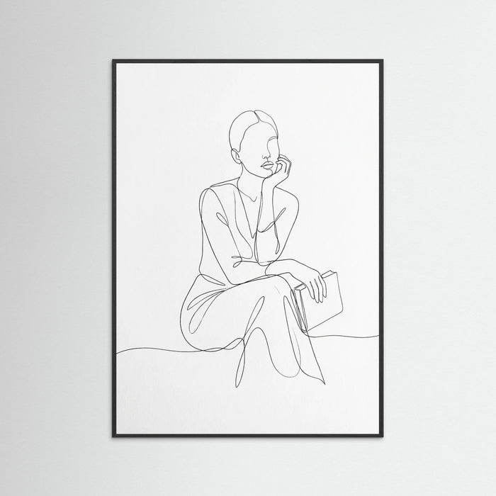Black Wood Elegant Silhouette
