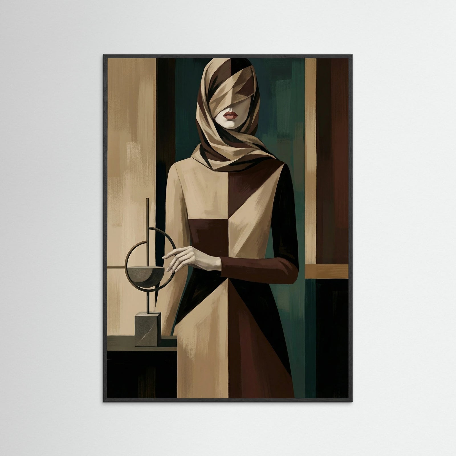 Black Wood Elegant Silhouette
