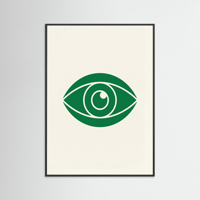 Emerald Gesture – poster and art print