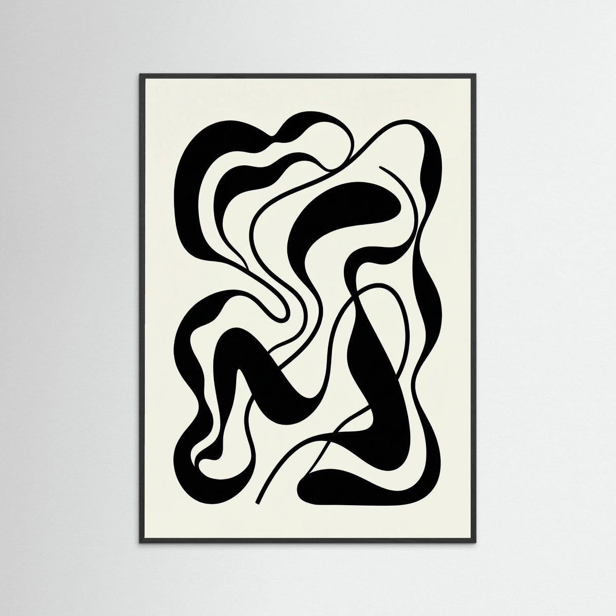 Black Wood Enigmatic Forms
