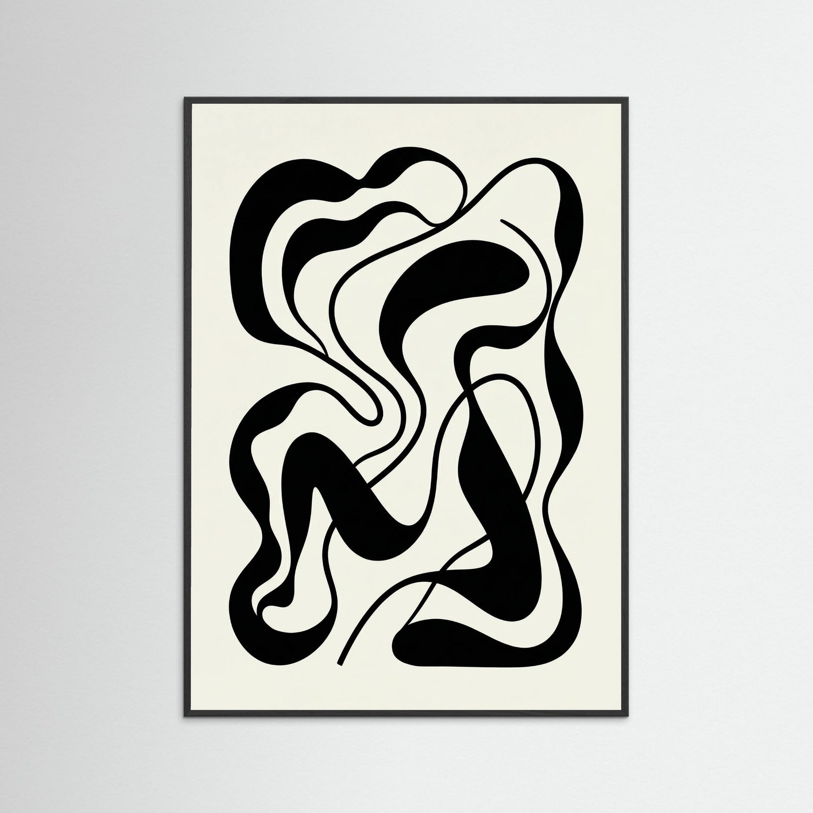 Black Wood Enigmatic Forms