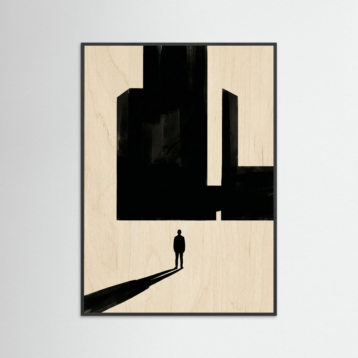Black Wood Enigmatic Silhouettes