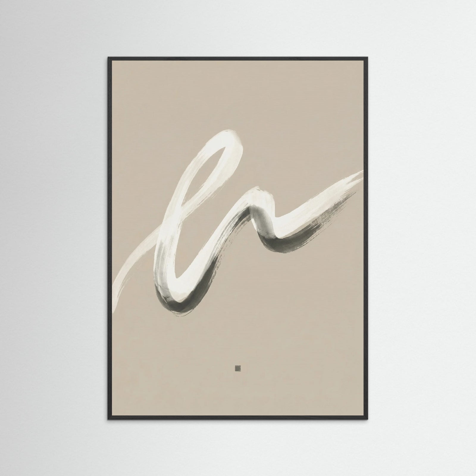 Black Wood Enso Serenity Beige