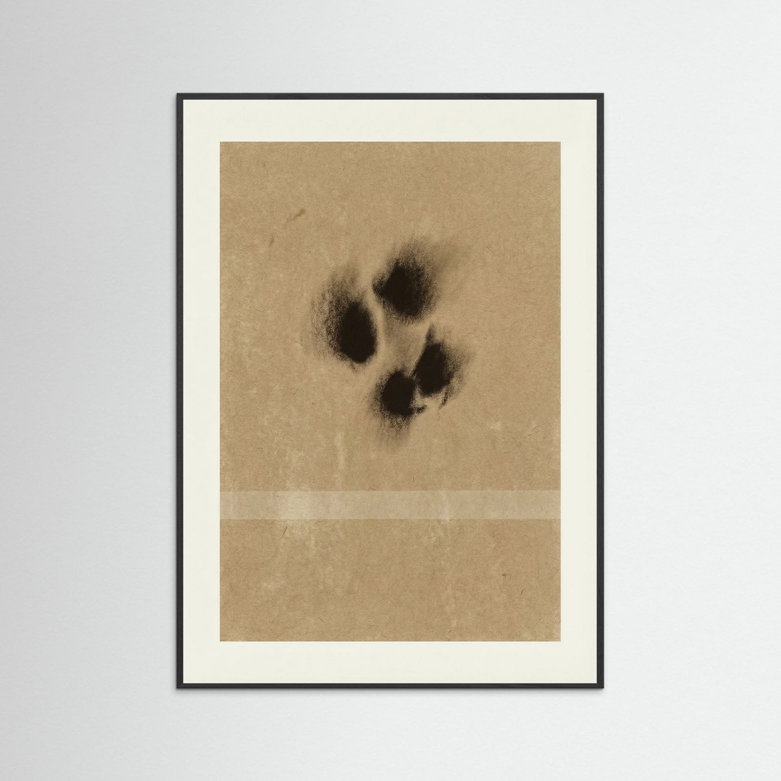 Black Wood Ephemeral Marks