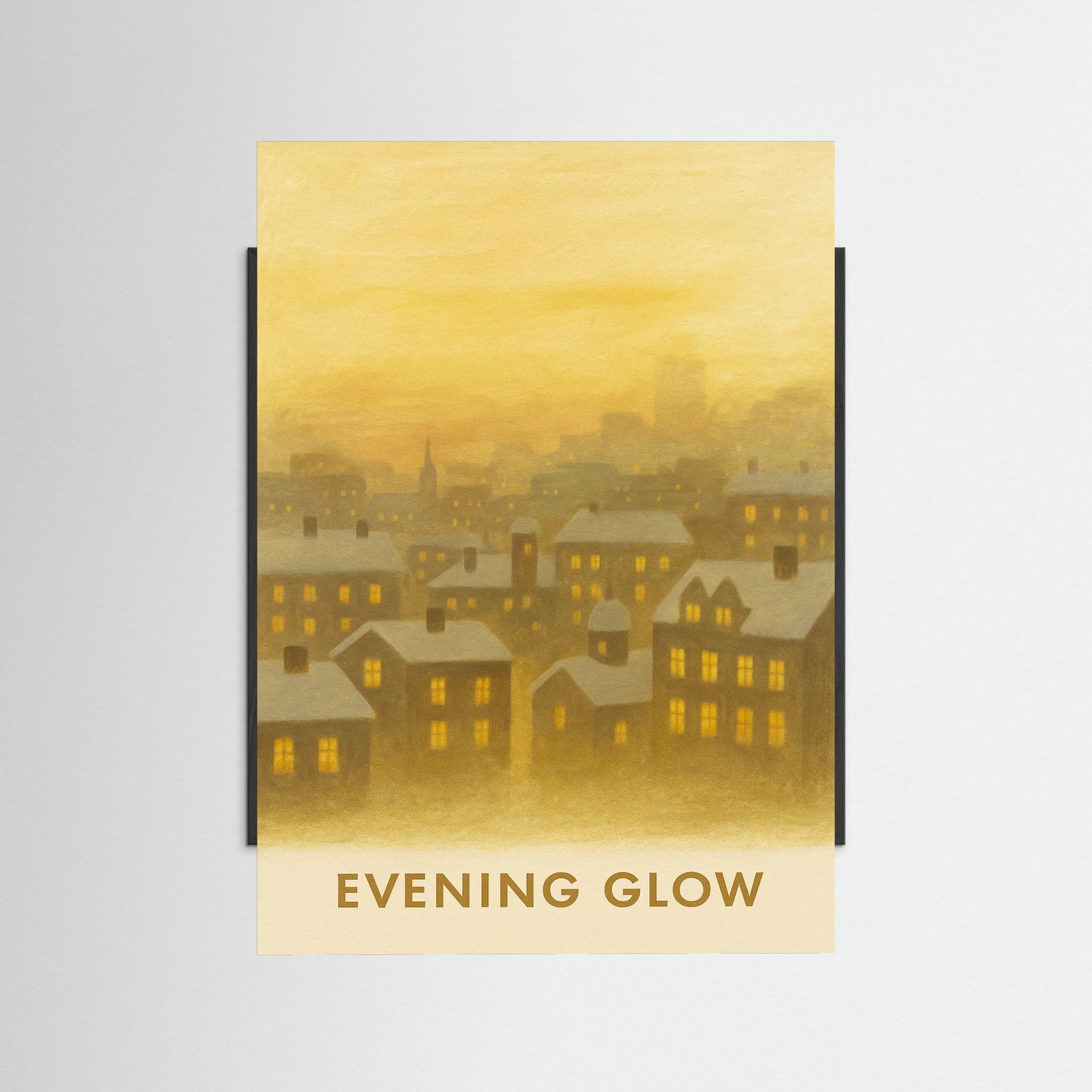 Black Wood Evening Glow