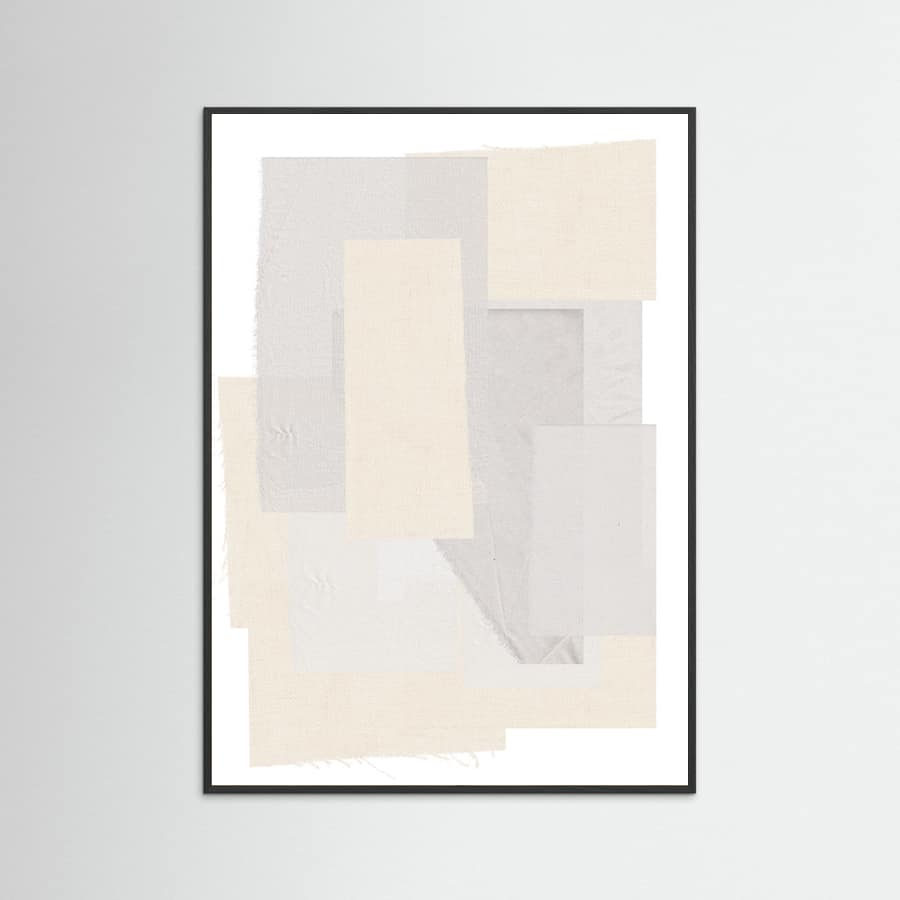 Póster Fabric Pattern Collage No.1 – póster e impresión artística