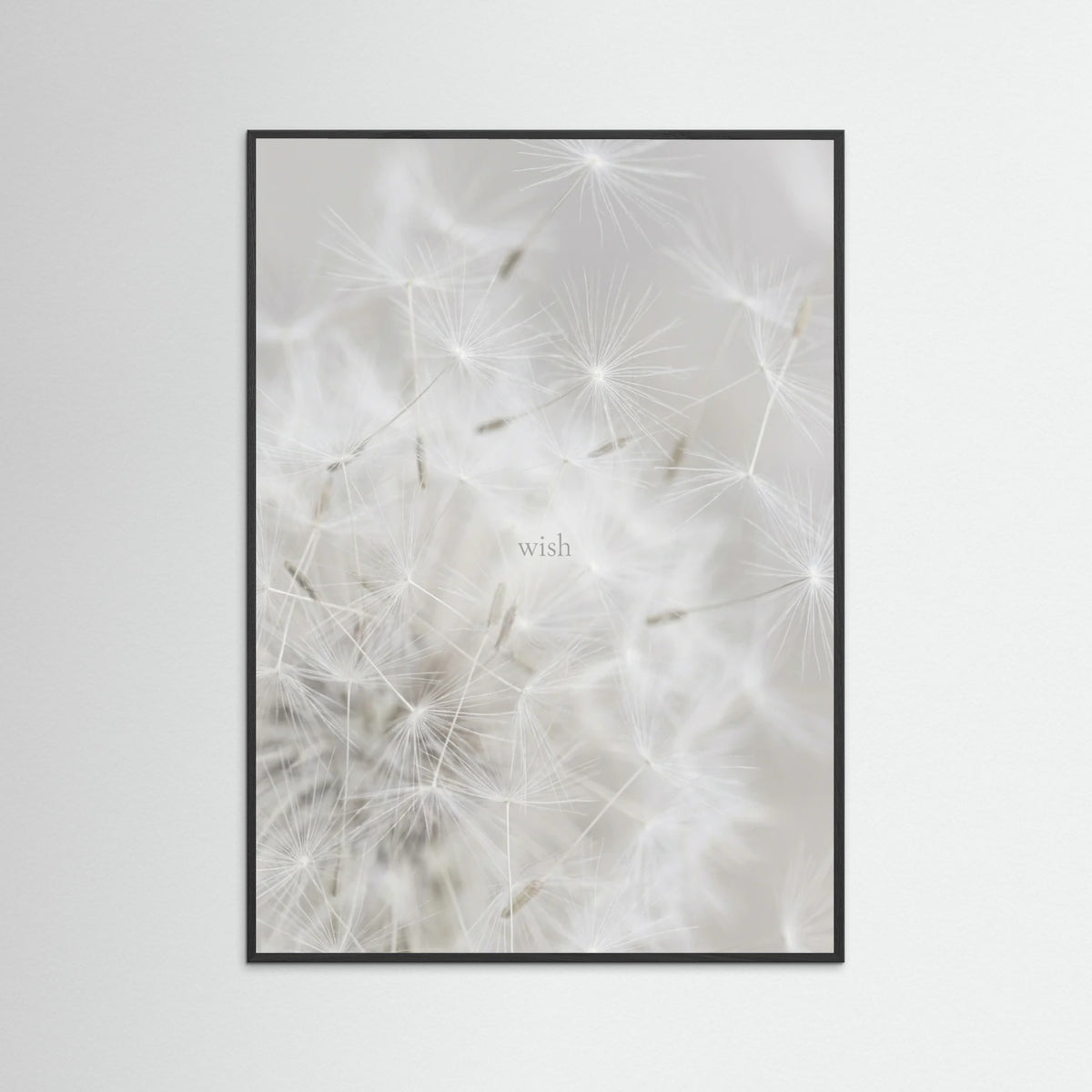 Black Wood Feathered Dreams