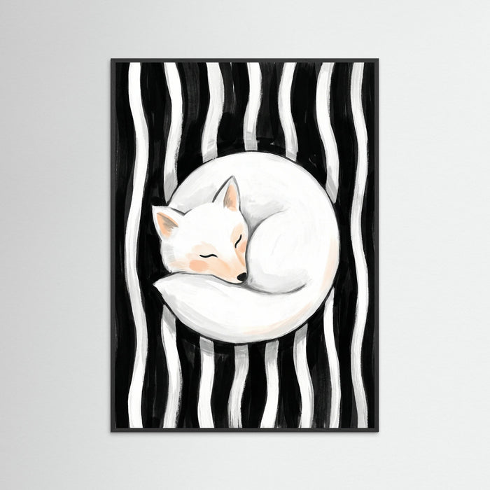 Black Wood Feline Embrace