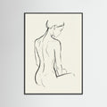Black Wood Feminine Form