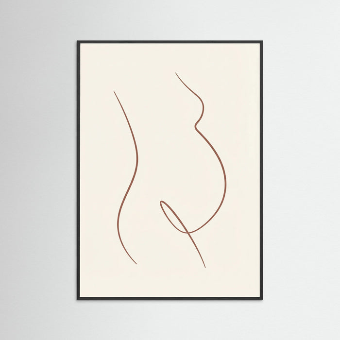 Black Wood Feminine Forms