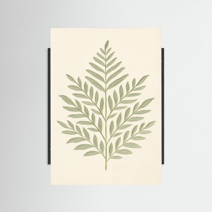 Black Wood Fern Serenity