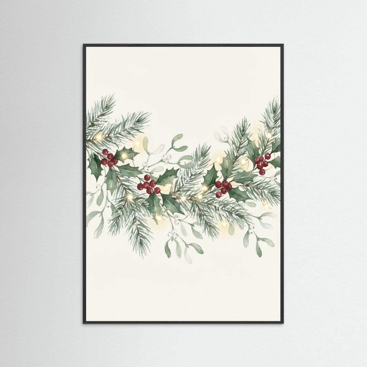 Black Wood Festive Greens