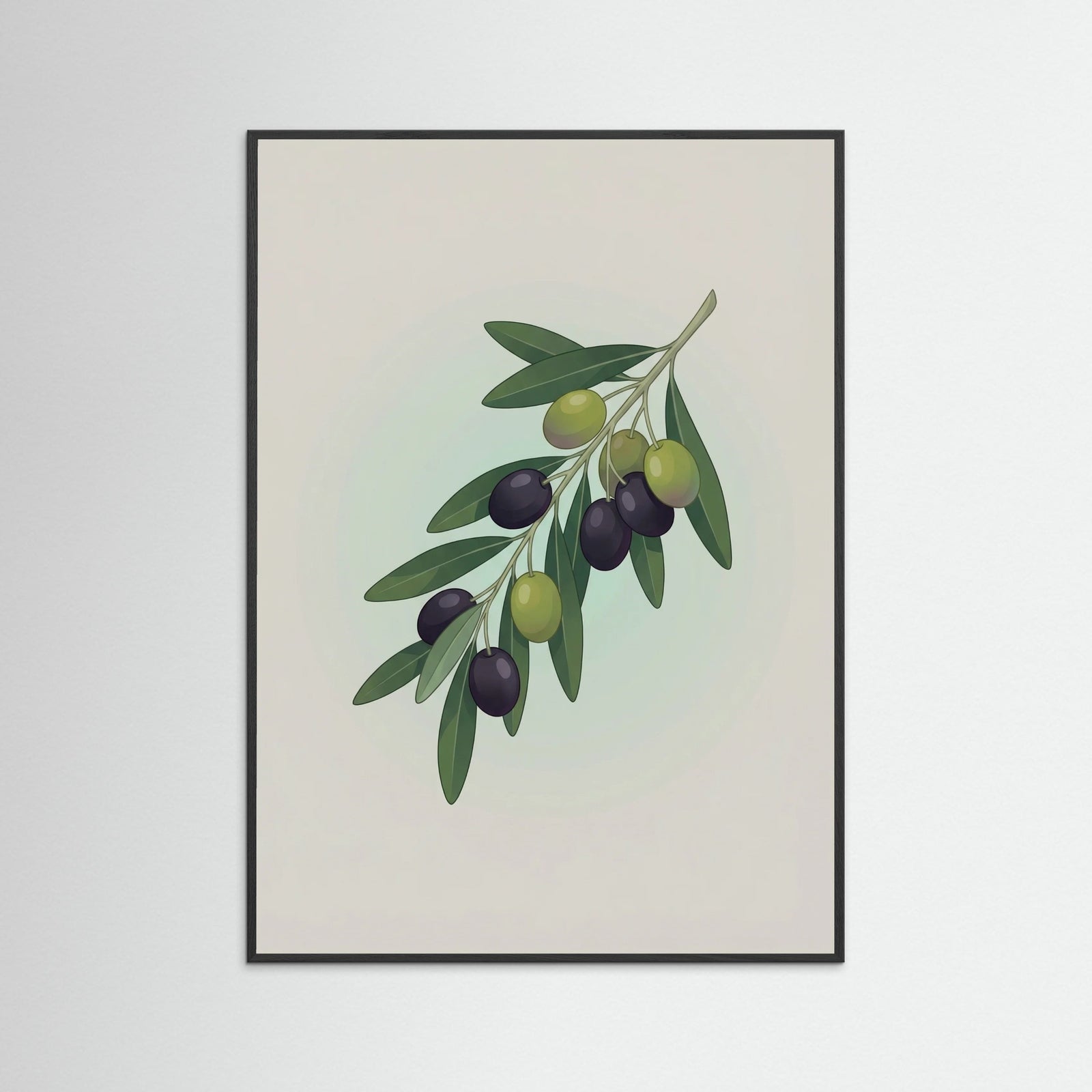 Black Wood Fig Branch in Vase