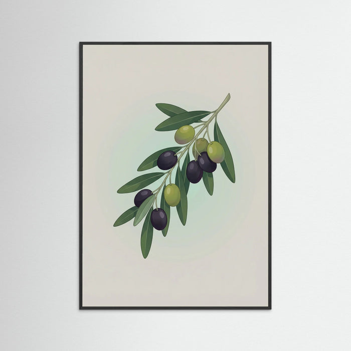 Black Wood Fig Branch in Vase